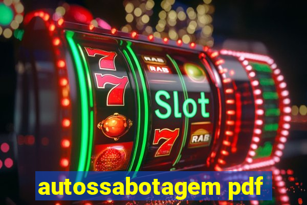 autossabotagem pdf